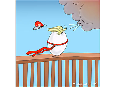 Humpty Dumpty as Trumpty