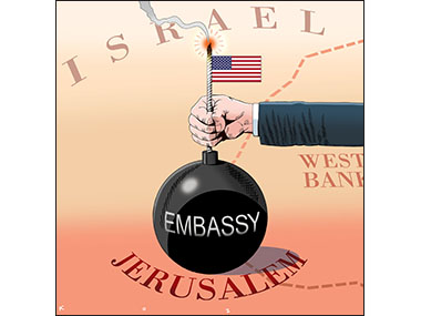 US Embassy move, Jerusalem, Middle east, inflamed tension