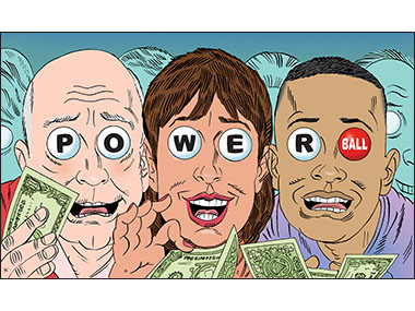 Power ball lottery big prize
