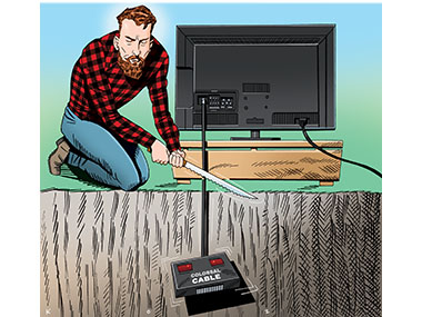 Cutting ties to cable new media web television 