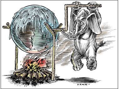 GOP Climate Deniers Sea levels Rise