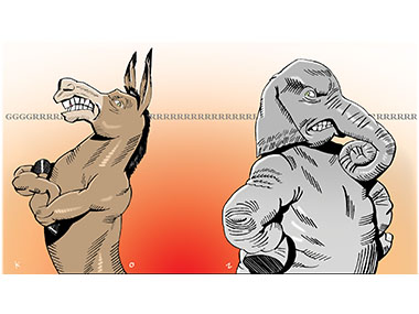 Democrats GOP Republicans clash fighting congress
