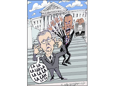 McConnell will not Hear Merrick Garland SCOTUS Pick Obama Supreme Court Senate 
