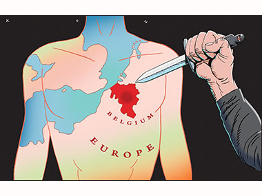 ISIS Islamic terror Brussels Airport bombing