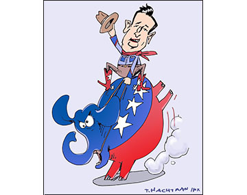 Ted Cruz GOP Republicans election president elephant
