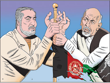 Afghanistan Election Abdullah Ghani