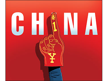 China Economy Yuan Winning over US dollar
