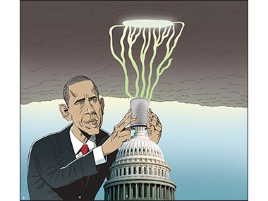 climate change Obama ozone