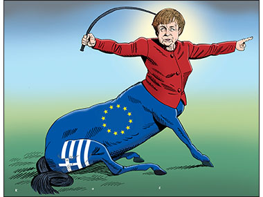 Greek Credit crisis Euros european economy