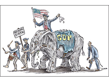 Tea party Cantor defeat Brat tea baggers