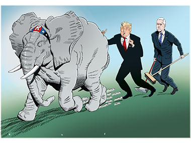 GOP Republicans Trump, Donald Trump