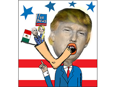 Donald Trump Presidencial election GOP Republican Race Stupid speech
