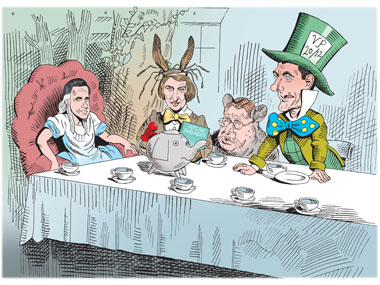 Romney and Ryan Tea Party