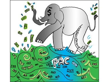 PAC GOP Mud slinging