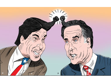 Perry and Romney