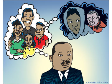 Martin Luther King MLK Race relations
