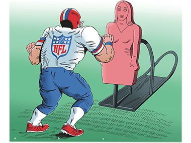 NFL Rice abuse of wife violence against women
