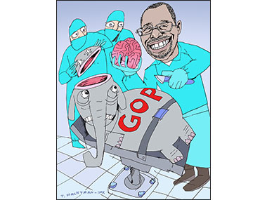 Ben Carson picks GOP brain Republican Candidate debate neurosurgeon