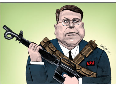 NRA Wayne LaPierre Guns NRA nuts