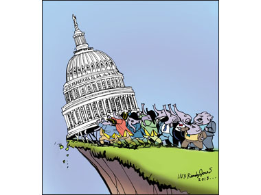 Tea Party Showdown Stoppage of Government