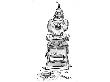 Congressional temper tantrum