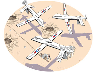 Drone Targets Terror and terrorists