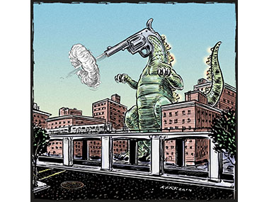 Guns NRA Violence shooting mass shooting gun monster