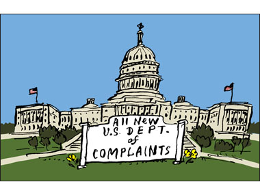 US Congress Griping complainting petulant Stoppage 