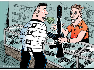 NRA Gun Nuts assault rifles