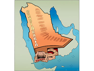 Yemen under the boot of Saudi Arabia