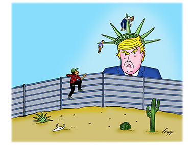 Trump deportations, Mexico, border crossing, illegal aliens