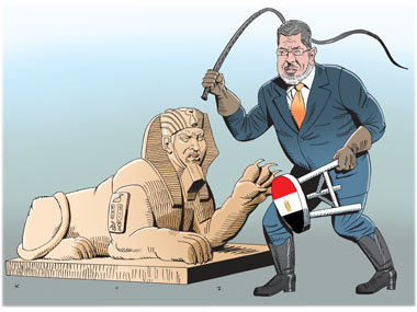 Egypt power grab