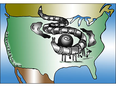 Keystone XL pipeline path 