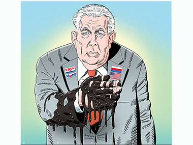 Oilman, Tillerson, Exxon, Cabinet, Trump 