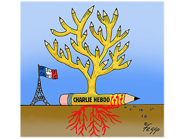 Artistic freedom Charlie Hebdo massacre