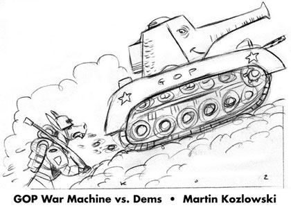 Dems & Repubs War