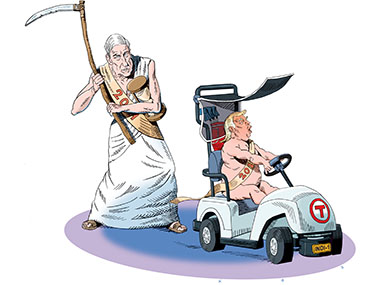 Robert Mueller Chases President Donald Trump in the New Year